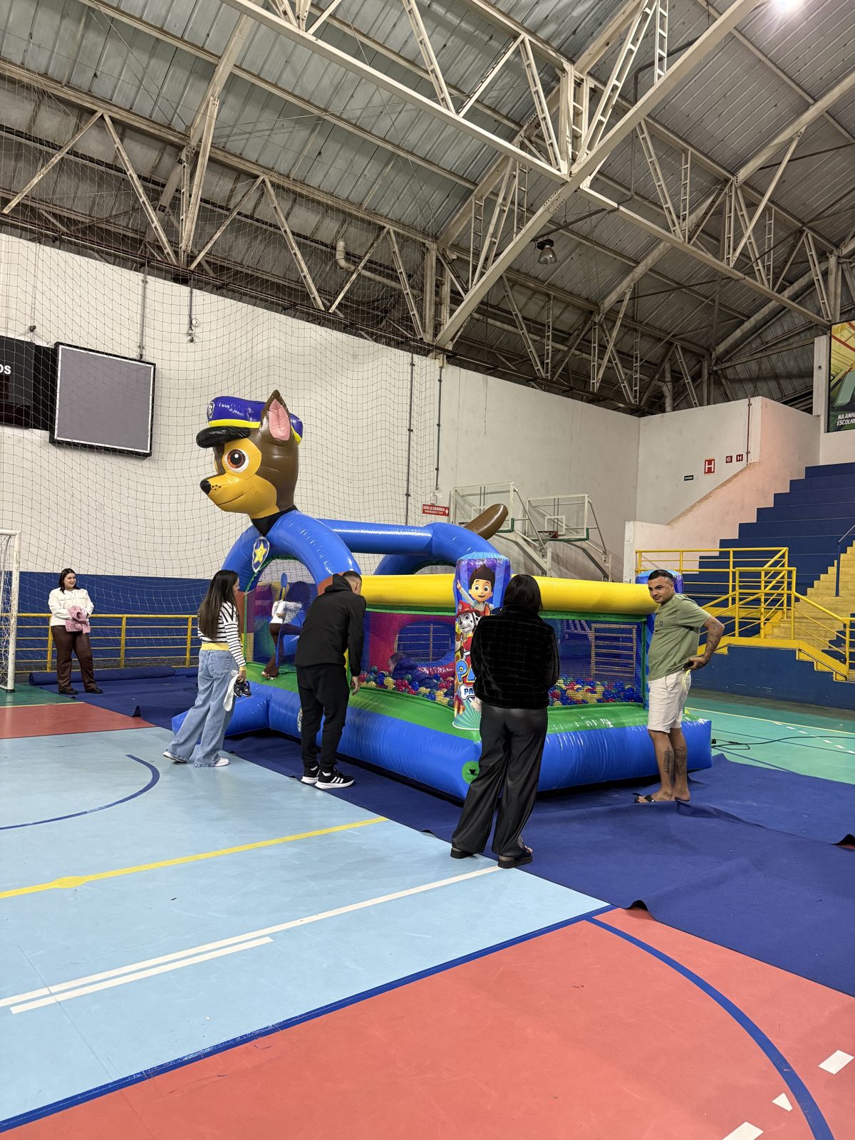 Multi-Parque 3x1 Artuela montado em evento real