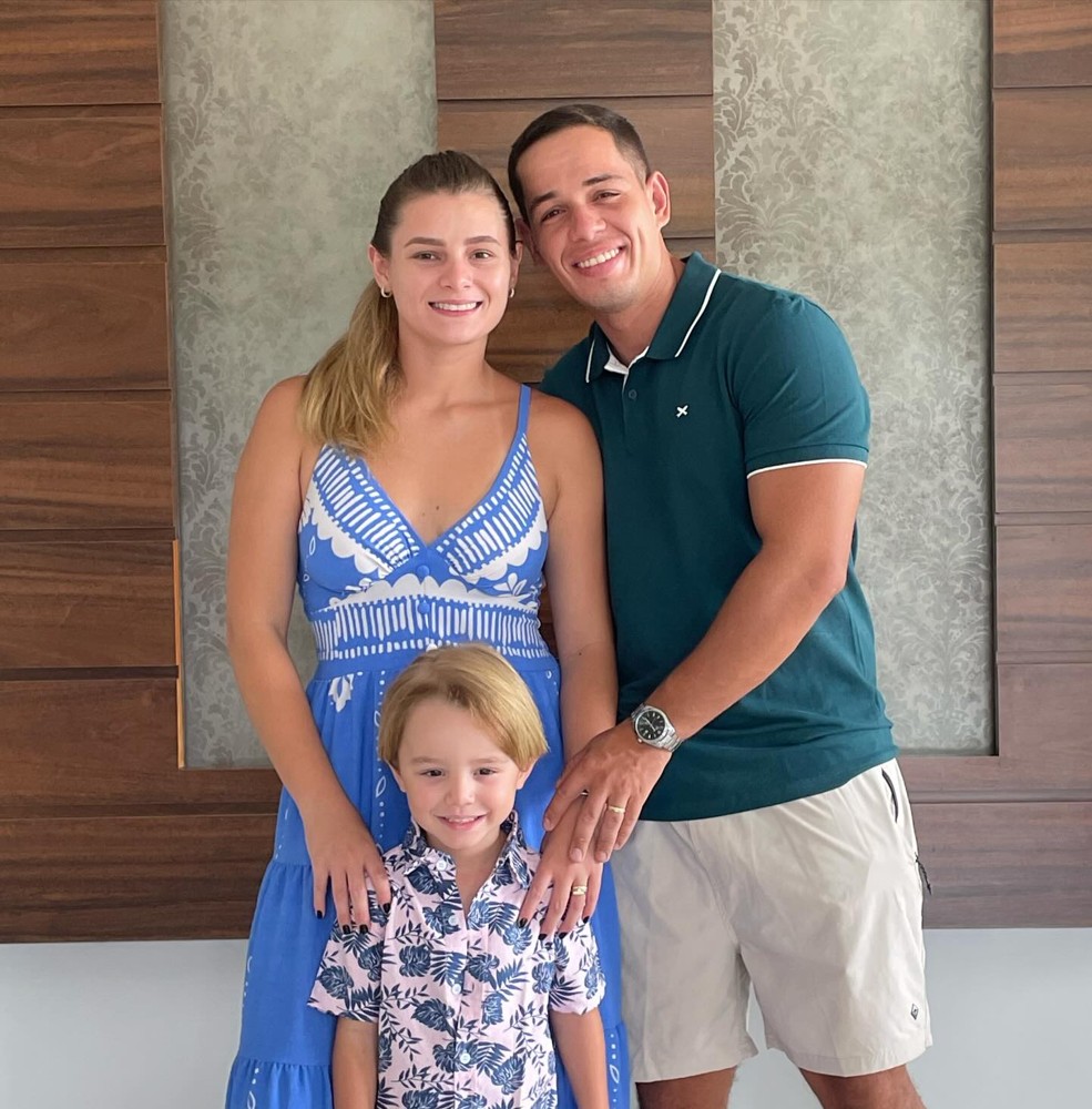 Duda, Vinicius e Arthur, família fundadora da Artuela
